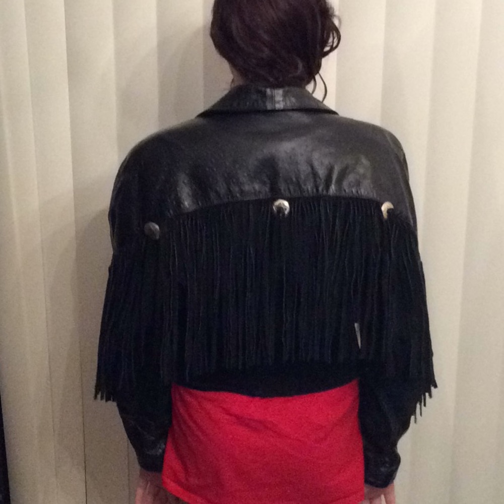 Phoenix Leather Jacket Size Small - image 3